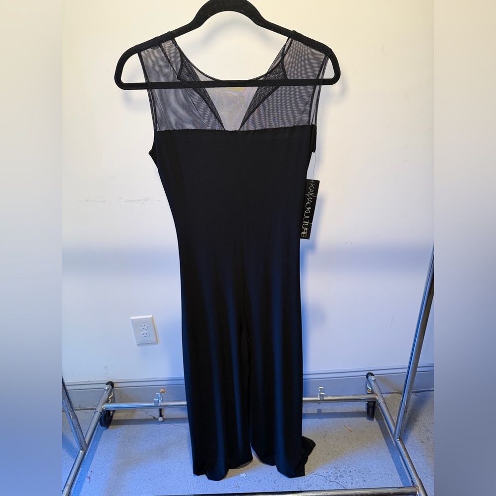 Kamalikulture Sleeveless‎ Jumpsuit with Mesh Combo
